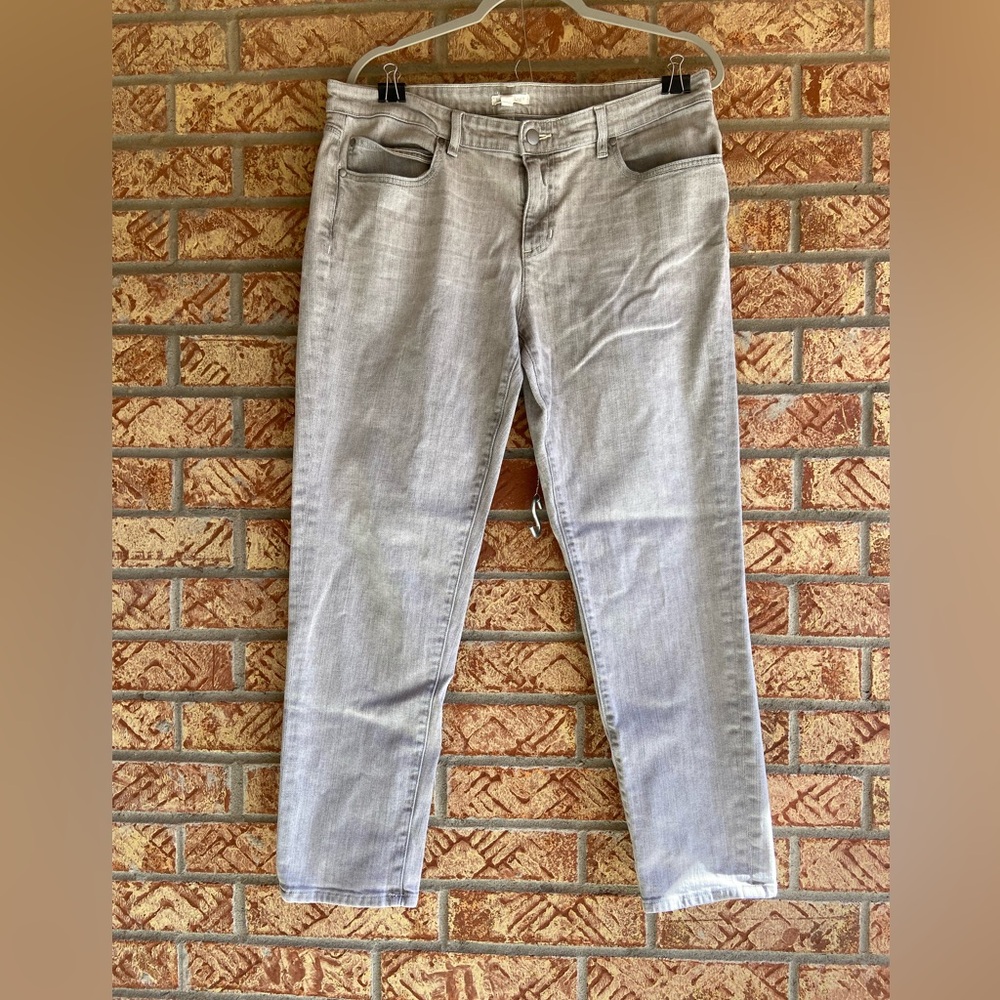 Eileen Fisher grey jeans